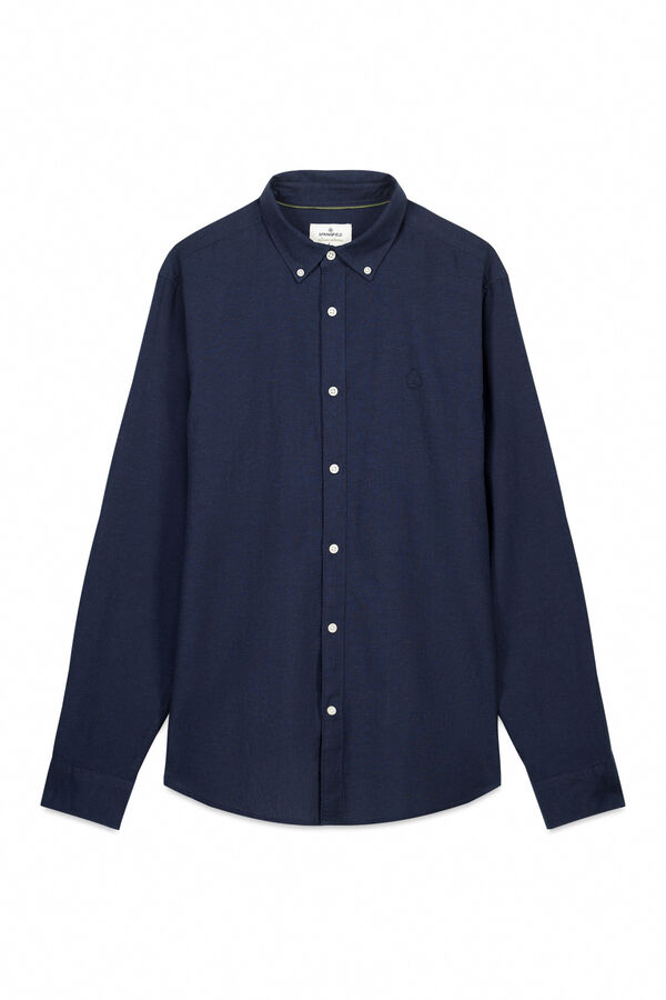 Springfield Lanena košulja Plava