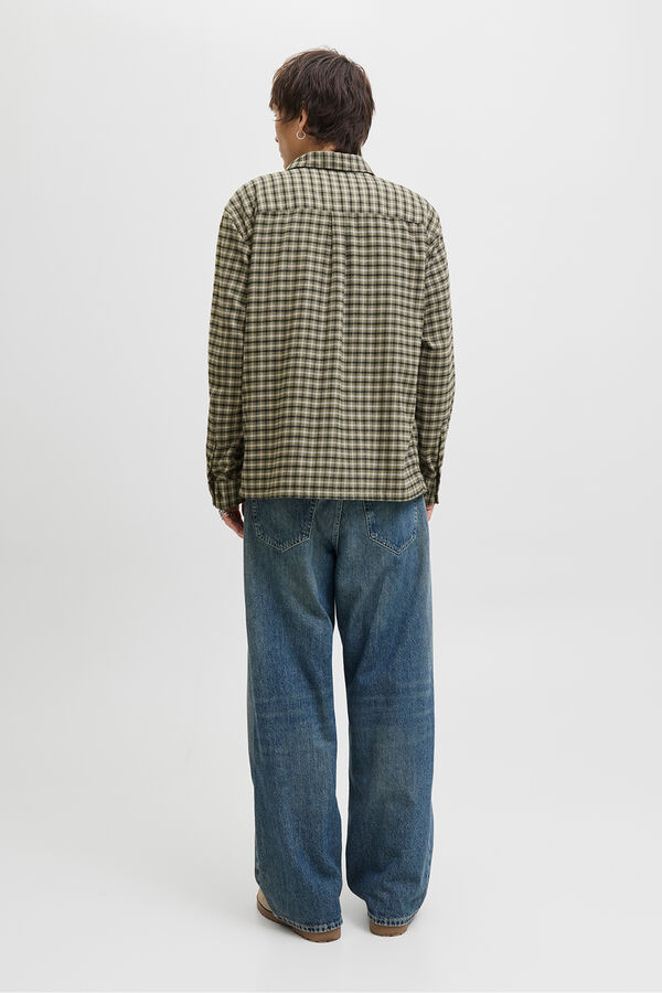 Jack & Jones Camisa regular fit cuadros tostado