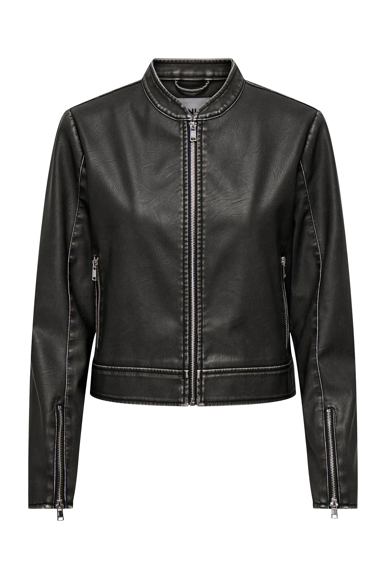 Only Jacke Lederimitat 