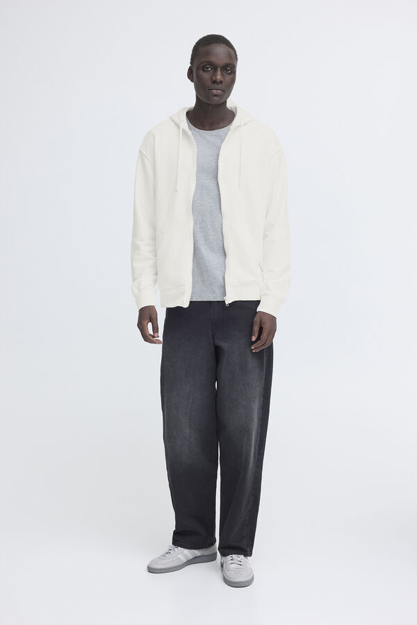 Blend Hooded sweatshirt white