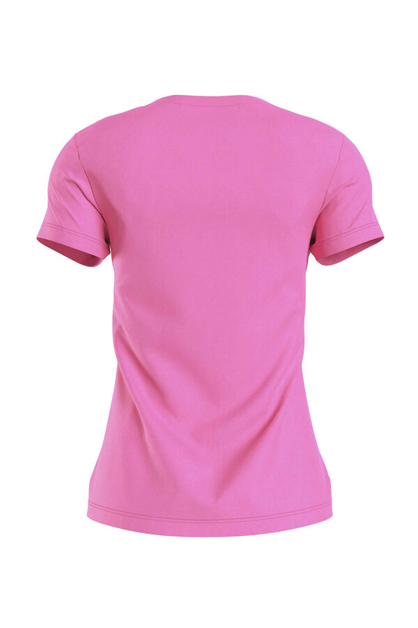 Springfield Camiseta de mujer manga corta rosa