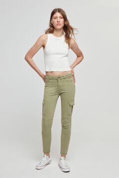 Only Pantal&oacute;n cargo slim fit