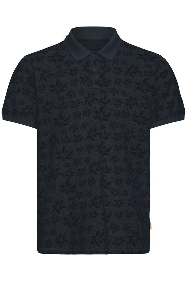 Blend PLUS Polo de piqu&eacute; talla grande azul