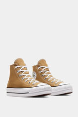 Converse Chuck Taylor ankle patch and All Star beige