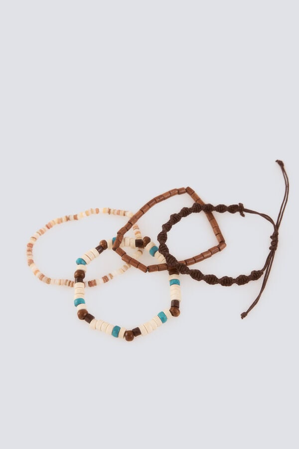 Springfield Lot 4 bracelets bleu