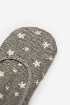 Springfield Stars invisible socks grey