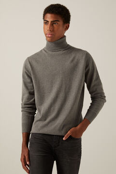 Springfield Pull col montant  gris