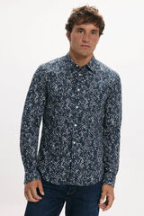 Only & Sons Camisa manga larga azul