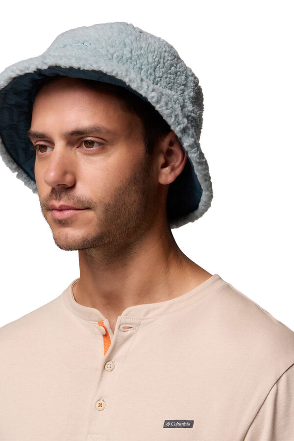 Columbia Unisex Winter Pass&trade; II Sherpa Fleece Reversible Puffer Bucket Hat Plava