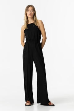 Springfield Jumpsuit with Ruffle black