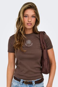 Only T-shirt de manga curta