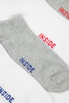 Inside 4er-Pack kurze Socken