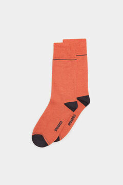 Springfield Essential contrast socks orange