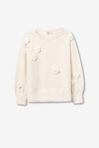 Tiffosi Camisola texturizado com aplica&ccedil;&otilde;es