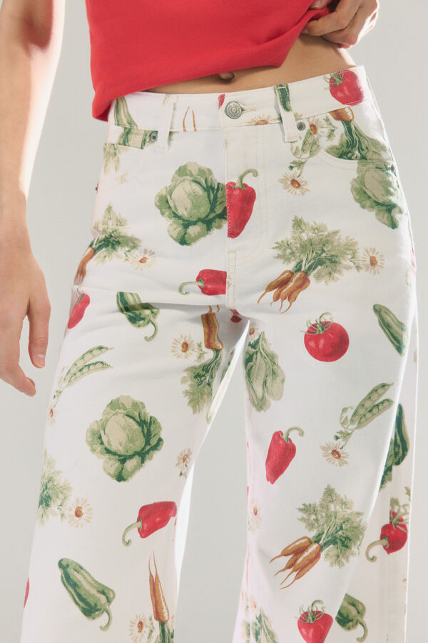 High Spirits Trousers Ivory marfil