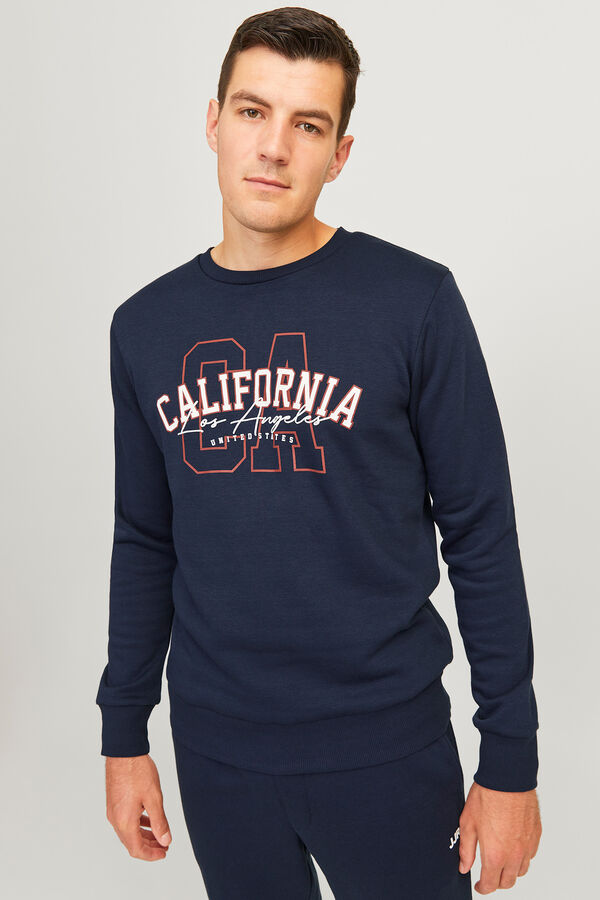 JJ REBEL regular fit sweatshirt blue