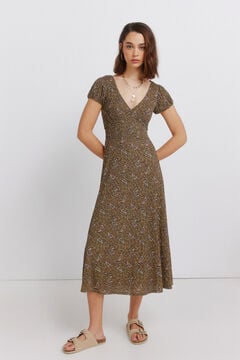 Springfield Border print midi dress