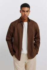 Springfield Linen shirt nude