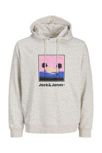 Jack & Jones Sweatshirt com capuz em algod&atilde;o macia
