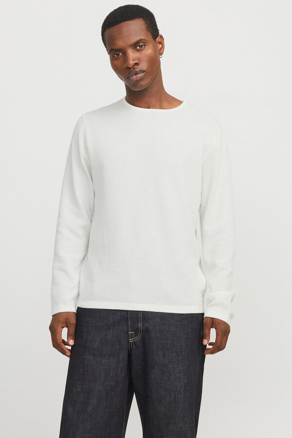 Jack & Jones Regular fit jumper white