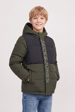 Jack & Jones Junior Puffer jacket with hood