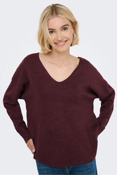 Only Pullover mit V-Ausschnitt