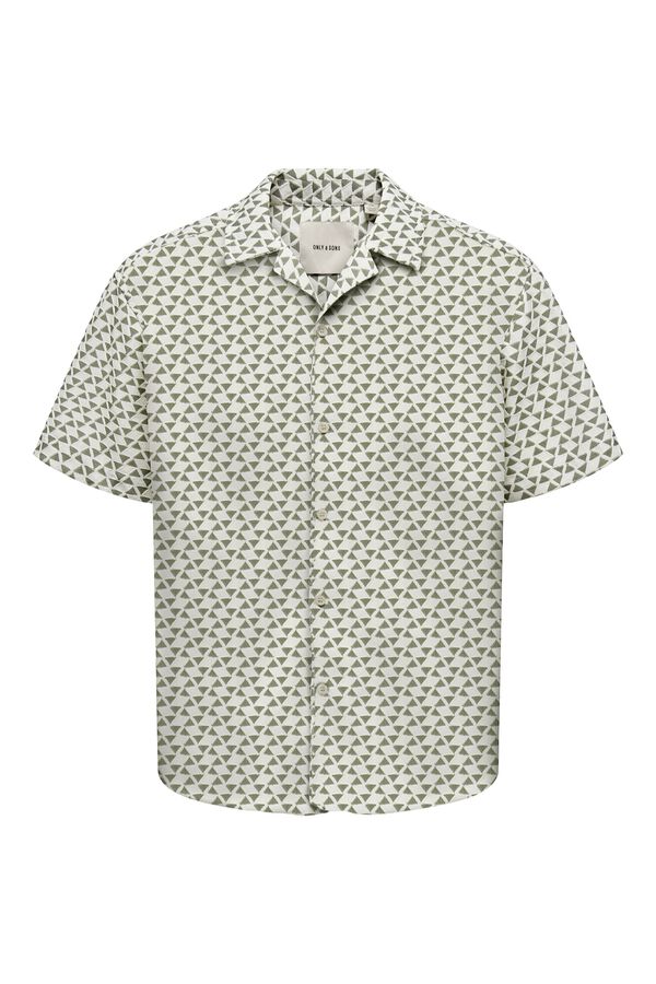 Only & Sons Camisa de manga corta relaxed fit estampado