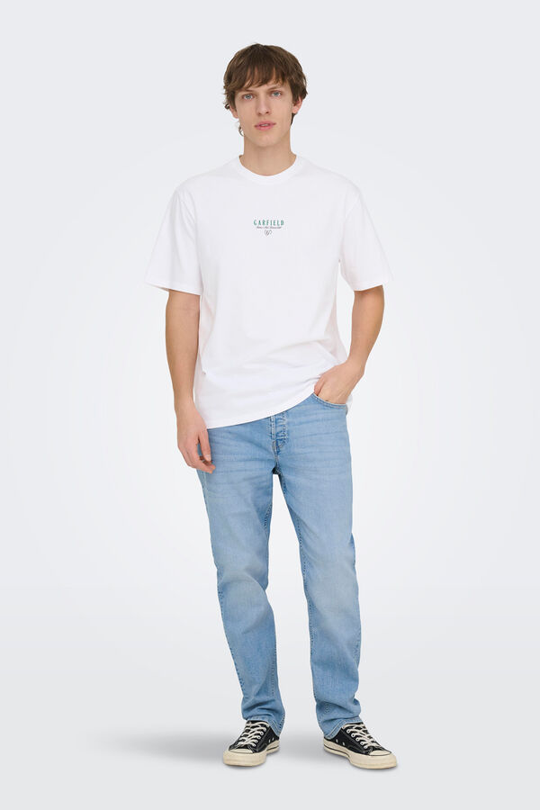 Only & Sons Short sleeve T-shirt white
