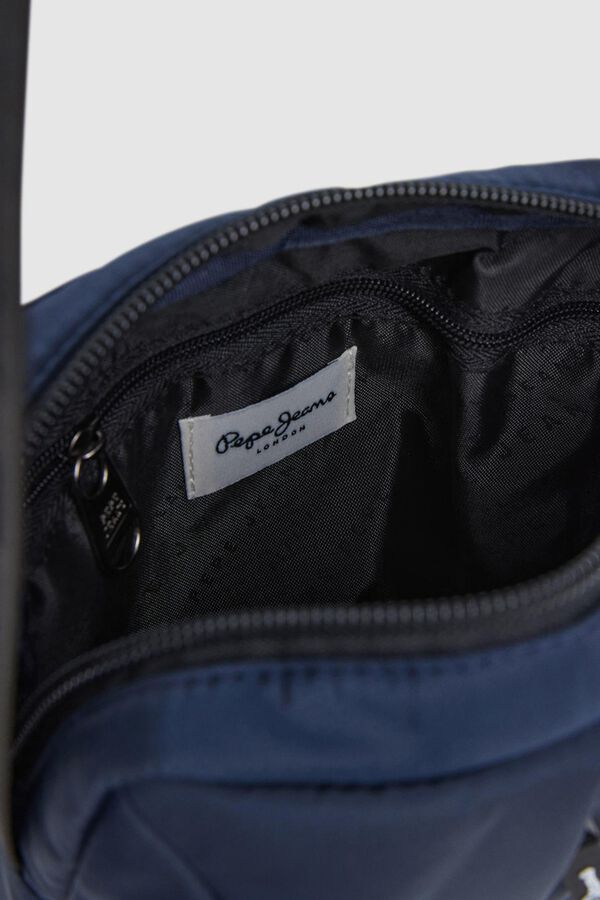 Pepe Jeans Reporter Bag With Logo Plava
