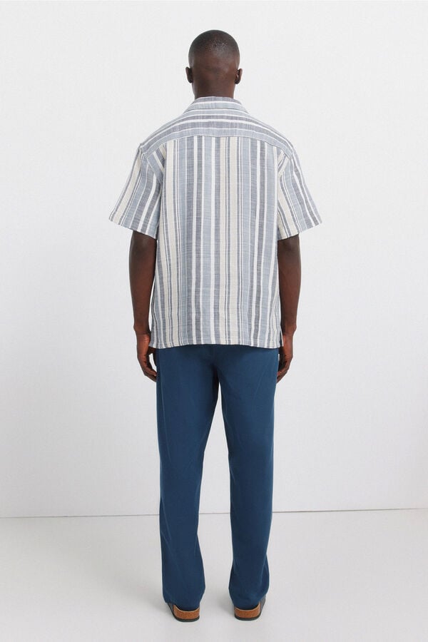 Springfield Relaxed fit chinos blue