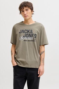 Jack & Jones Printed cotton T-shirt
