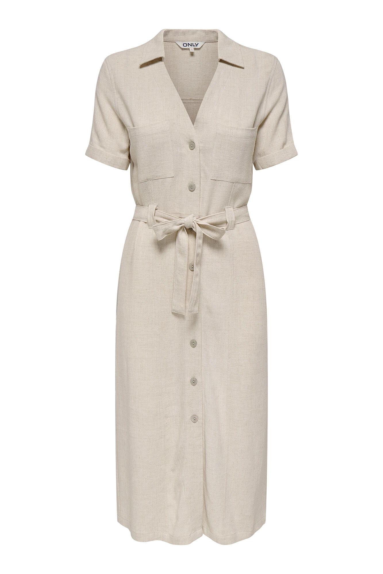 Only Vestido midi camisero