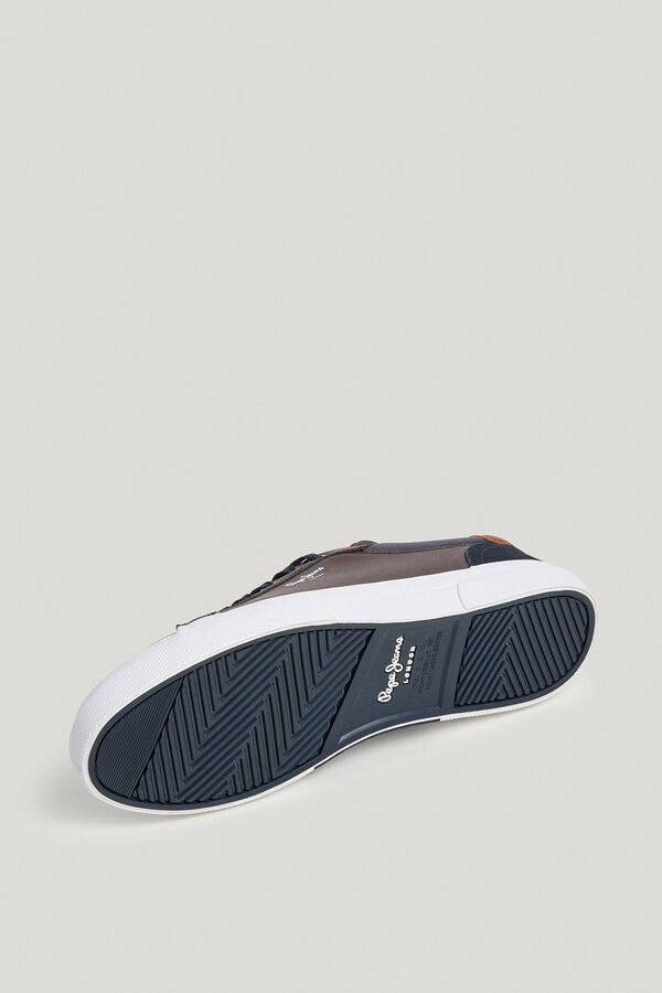 Pepe Jeans T&ecirc;nis Kenton Court M castanho