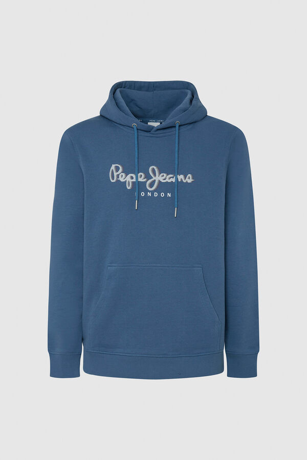 Springfield Hoodie with logo  blue