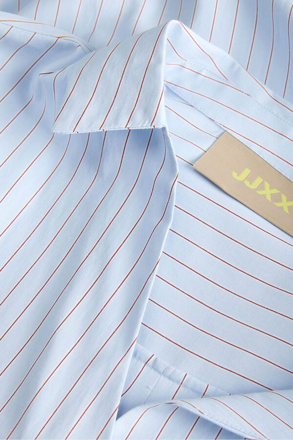 Jack & Jones Poplin long sleeve blouse blue