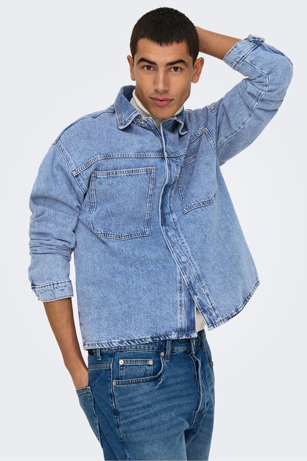 Only & Sons Denim jacket blue