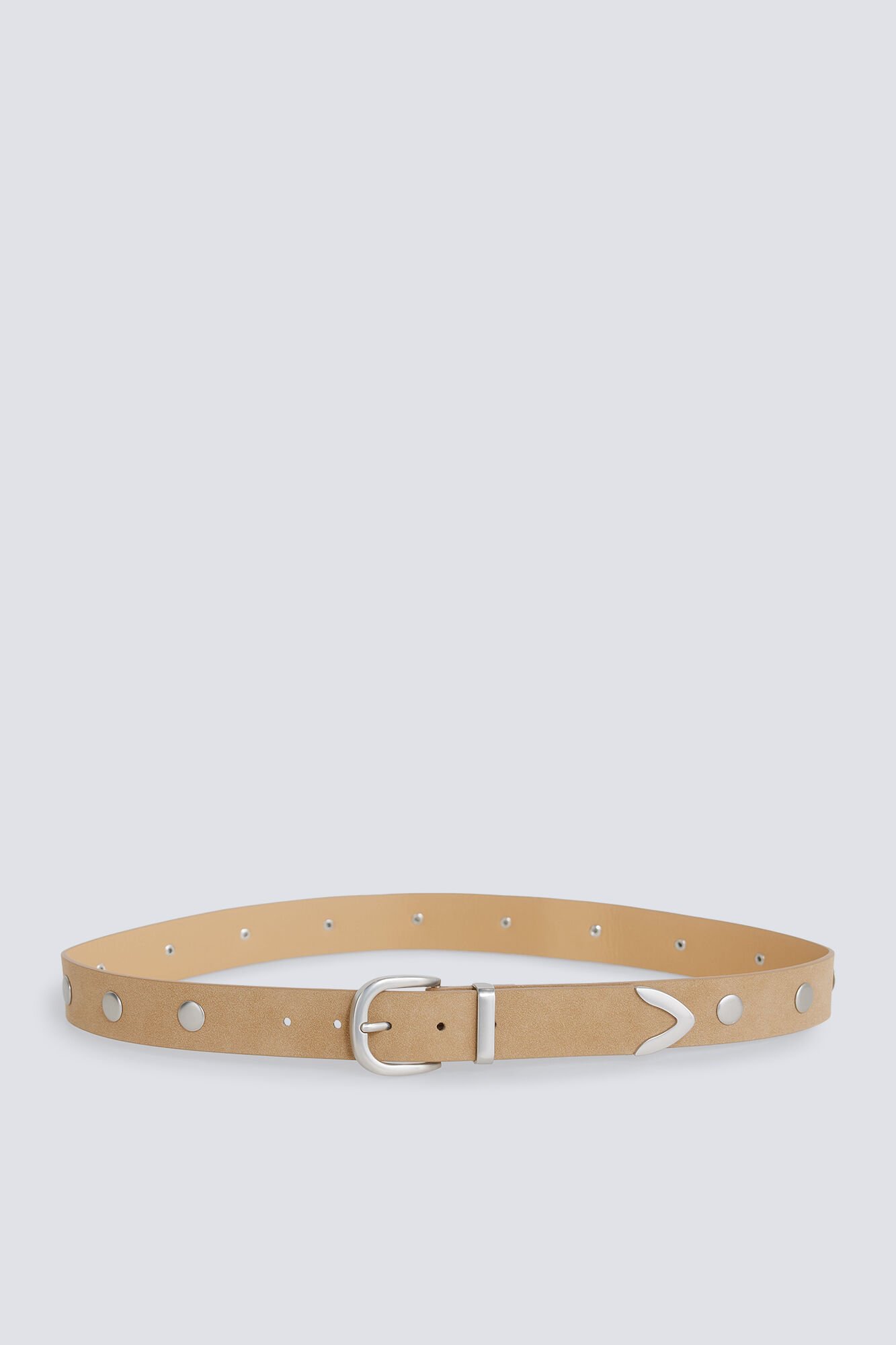 Springfield Studded suede belt