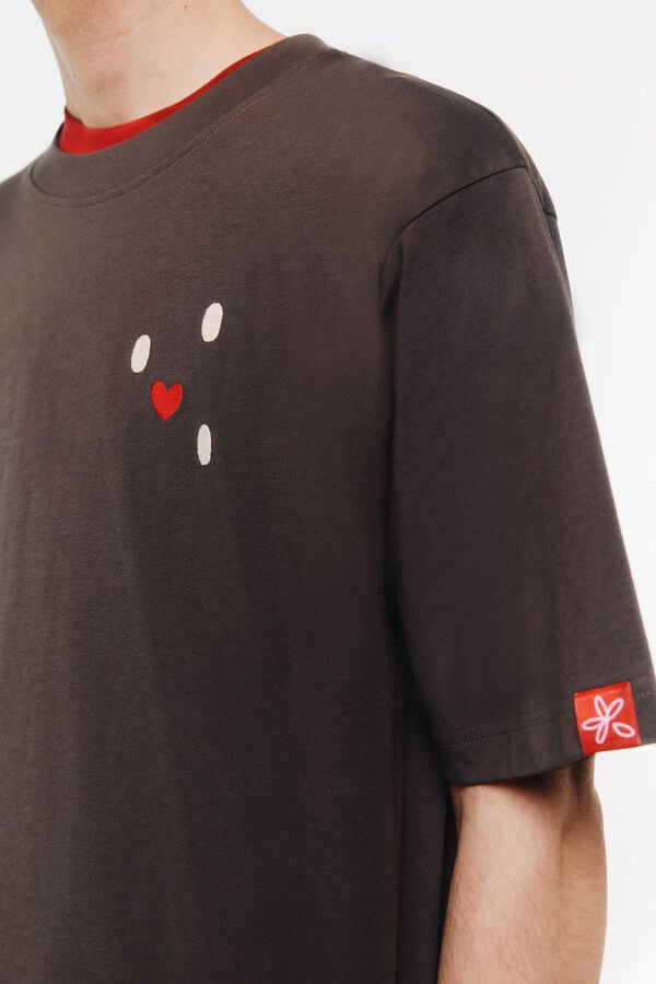 Springfield T-shirt Alei x Springfield beige