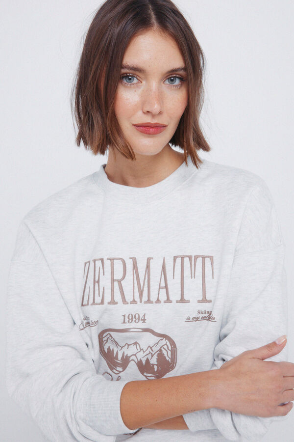 Springfield Sweatshirt "Zermatt" cinzento