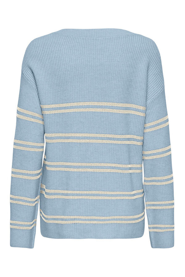 Only Jersey de rayas azul