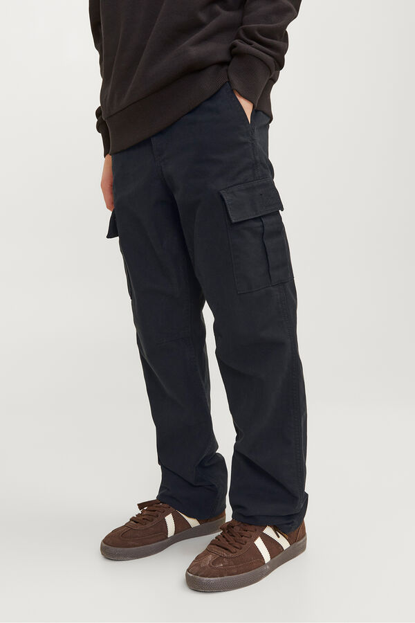 Jack & Jones Junior regular fit cargo pants black