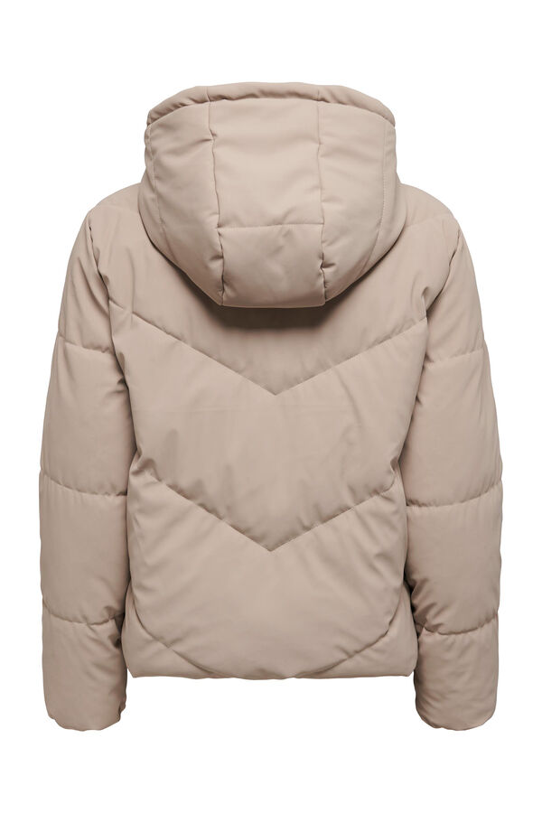 Springfield Water-repellent padded jacket white
