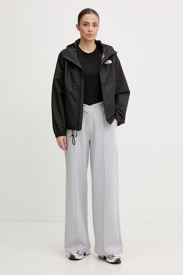 The North Face Waterproof hooded sweatshirt black