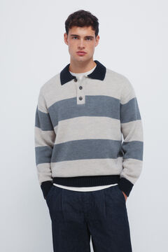 Springfield Buttons polo shirt jumper