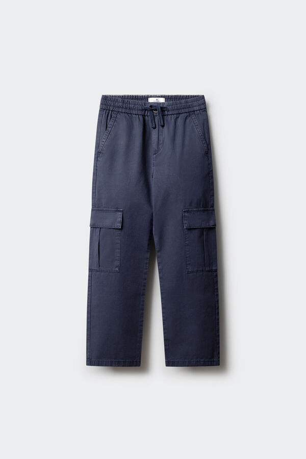 Springfield Kids Chino cargo ni&ntilde;o azul