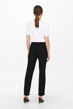 Springfield Plain floaty trousers fekete