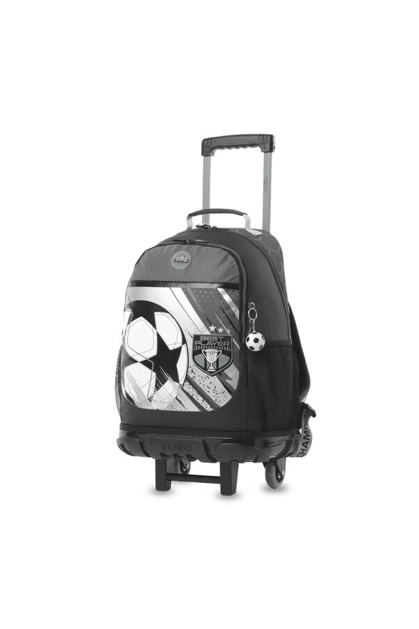 Totto Mochila de ruedas Champion L negro