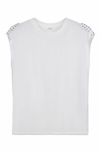 Springfield Basic studded T-shirt