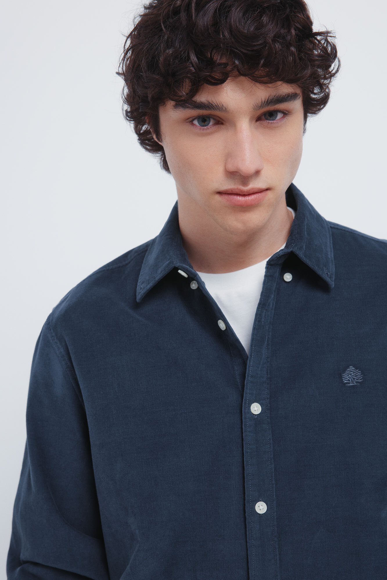 Springfield Micro corduroy shirt