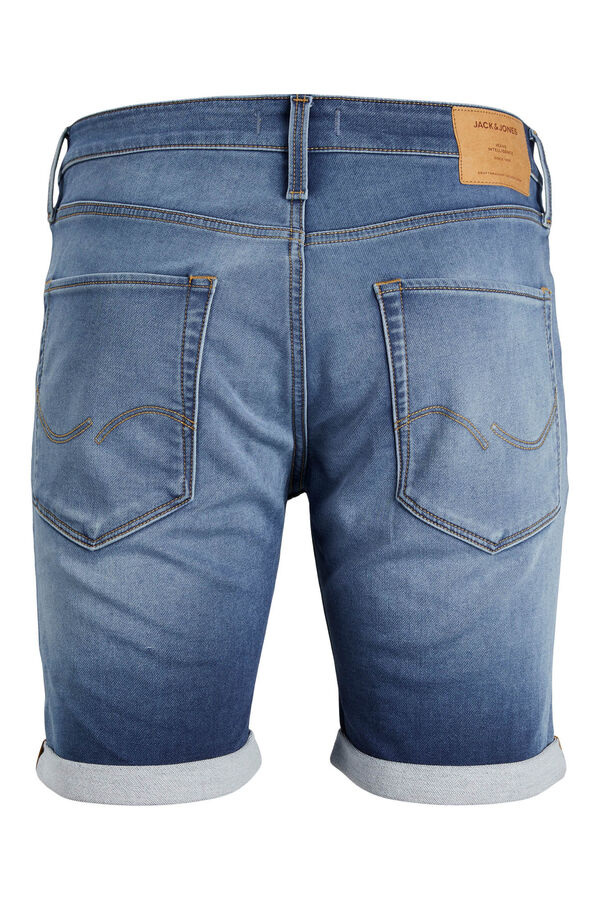 Springfield Pantalón corto regular fit azul medio